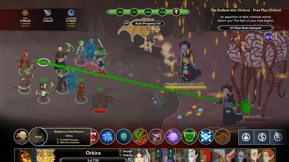 Скриншот из игры Idle Champions of the Forgotten Realms - 26