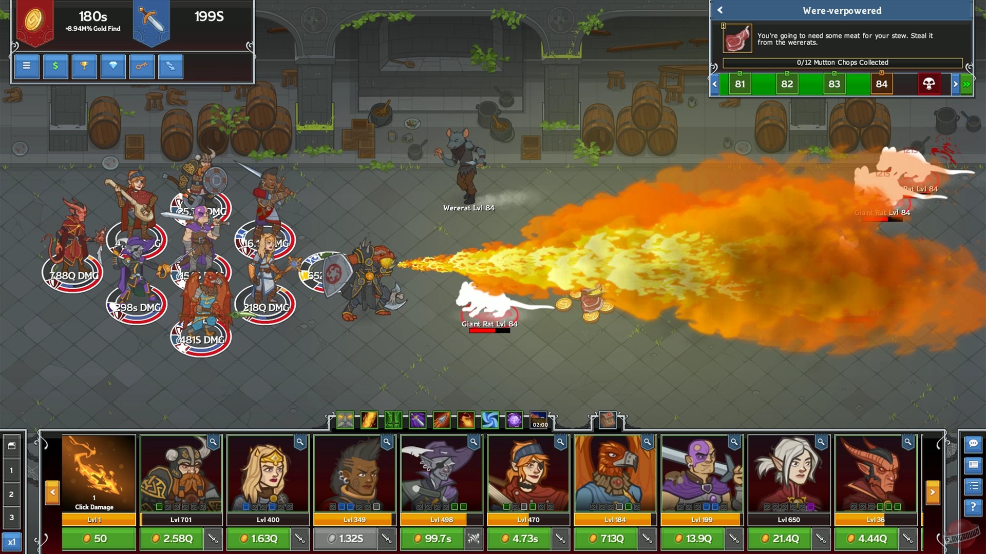 Скриншот из игры Idle Champions of the Forgotten Realms - 10