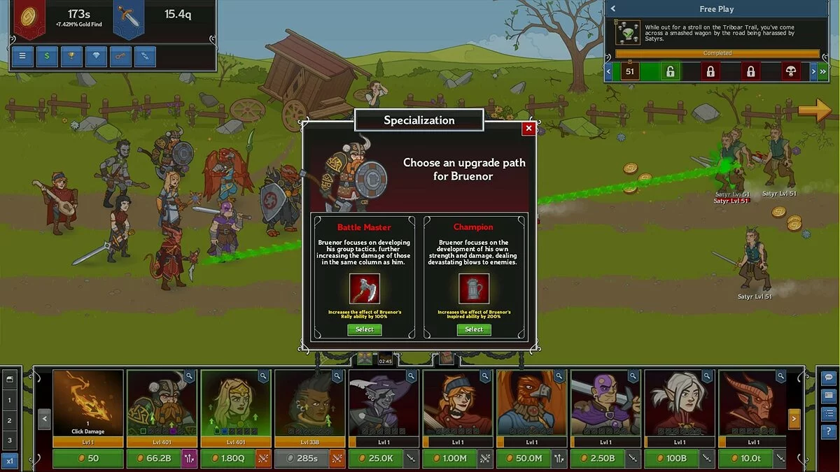 Скриншот из игры Idle Champions of the Forgotten Realms - 23