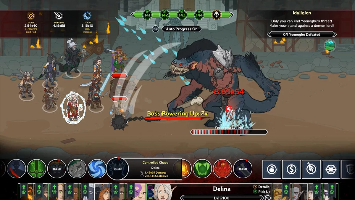 Скриншот из игры Idle Champions of the Forgotten Realms - 19