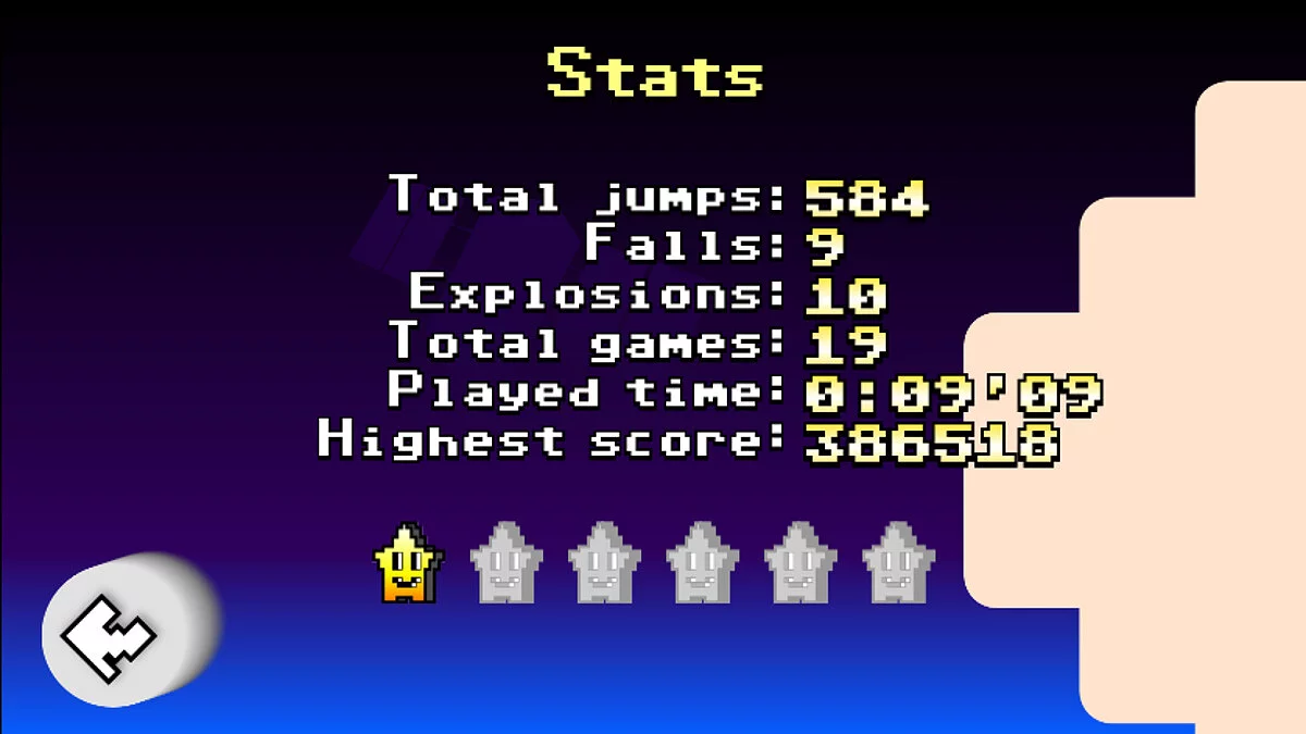 Скриншот из игры Cubit: The Hardcore Platformer Robot - 12