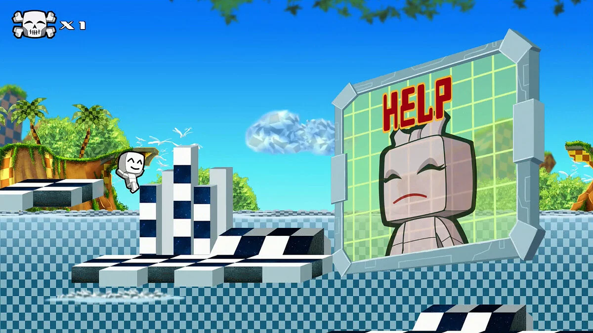 Скриншот из игры Cubit: The Hardcore Platformer Robot - 11