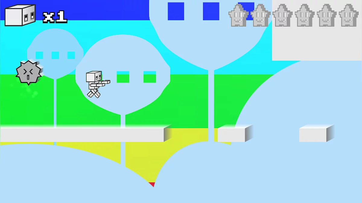 Скриншот из игры Cubit: The Hardcore Platformer Robot - 13