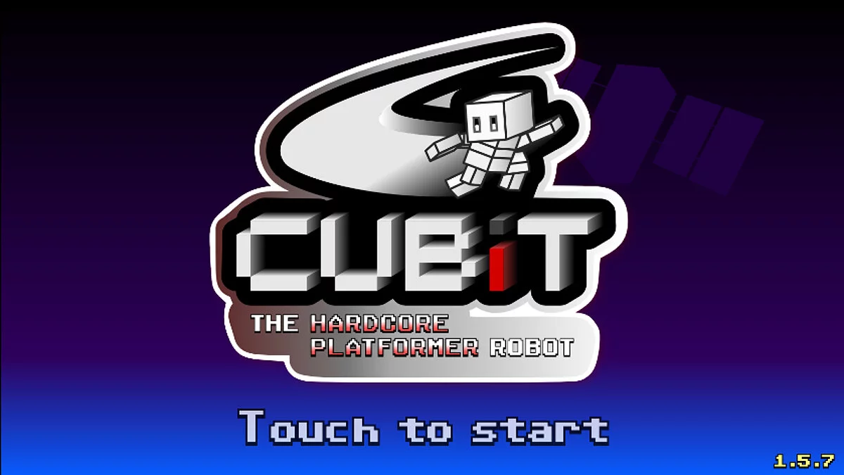 Скриншот из игры Cubit: The Hardcore Platformer Robot - 9