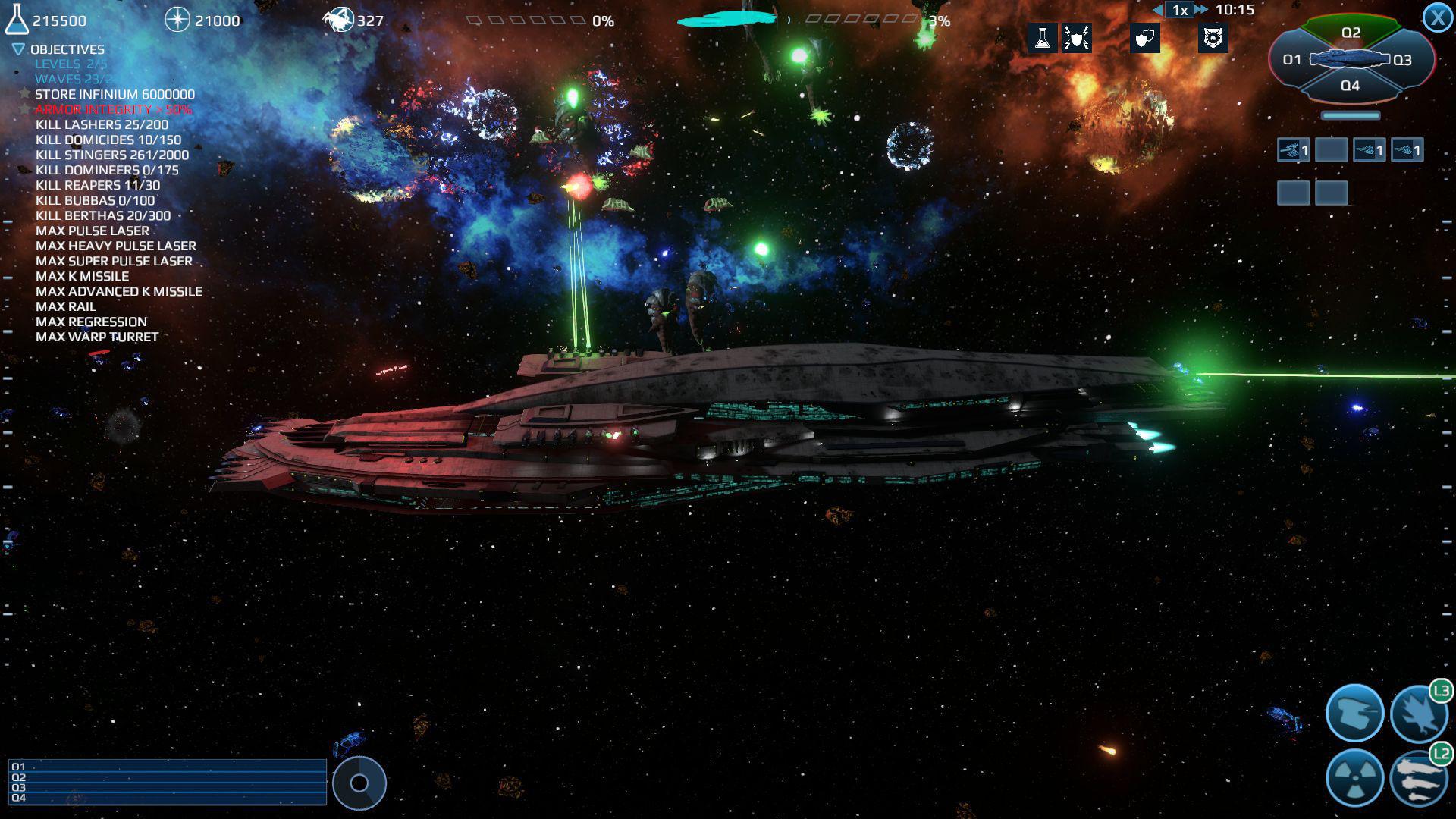 Скриншот из игры Infinium Strike - 39