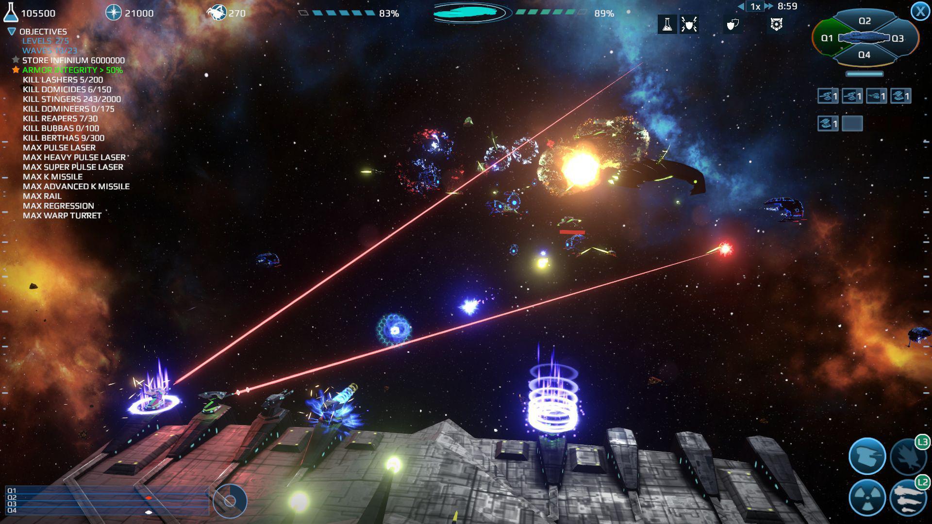 Скриншот из игры Infinium Strike - 47