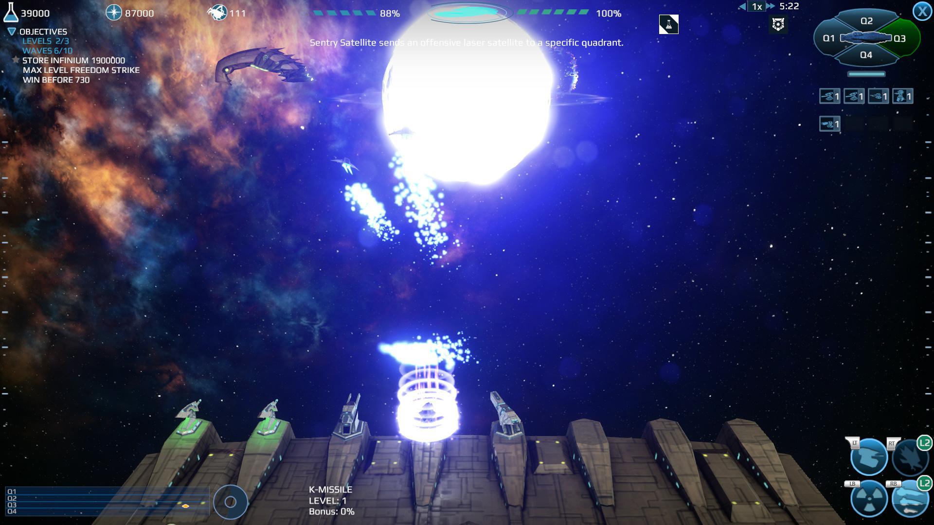 Скриншот из игры Infinium Strike - 57