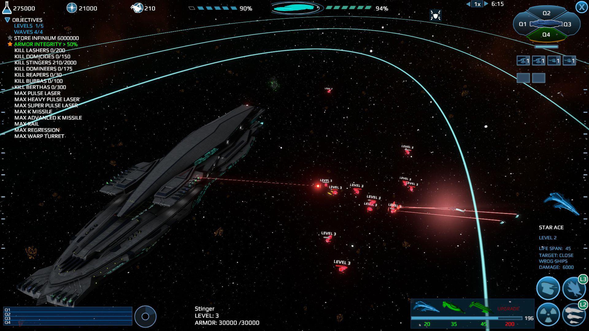 Скриншот из игры Infinium Strike - 46