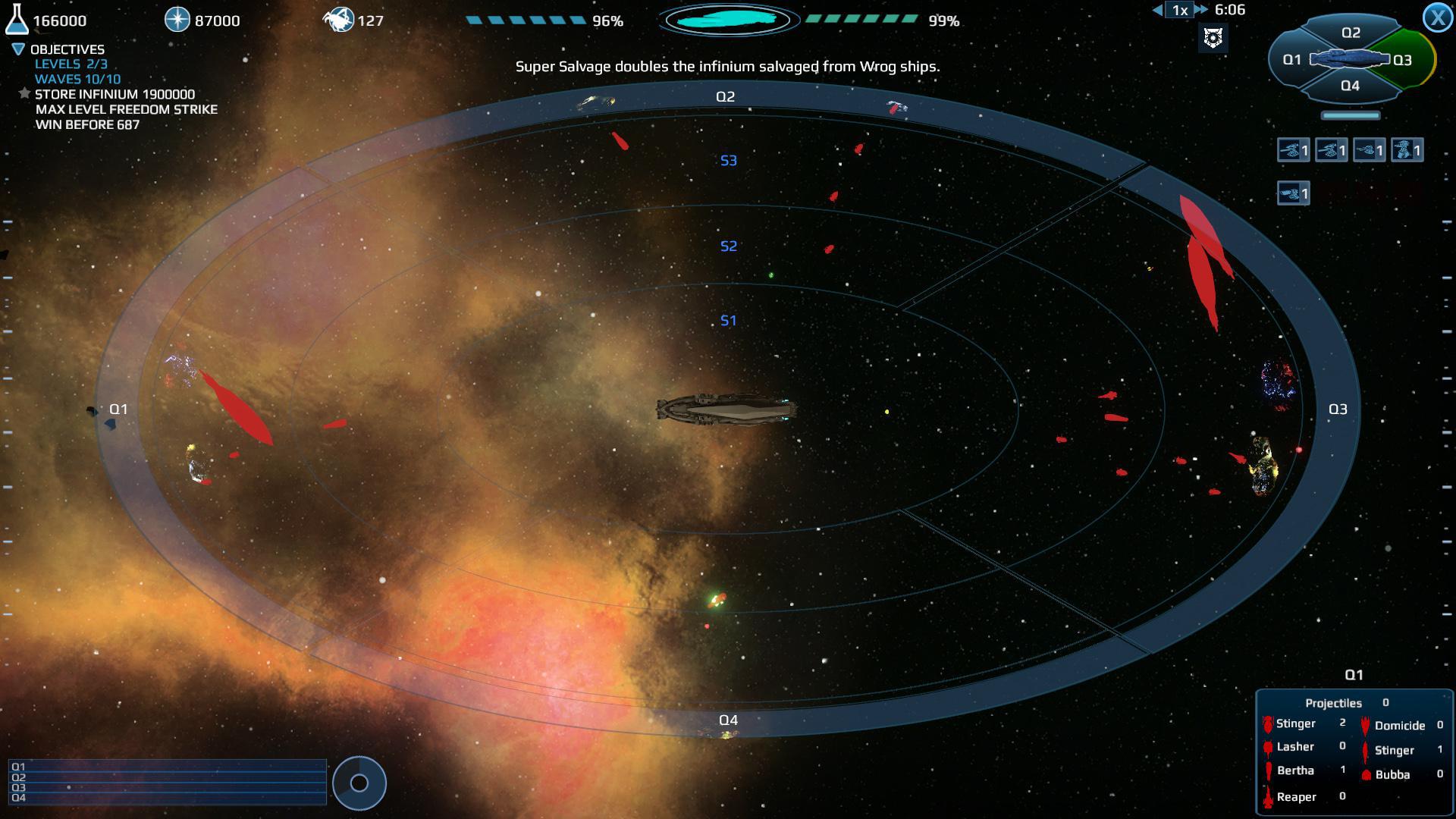 Скриншот из игры Infinium Strike - 41