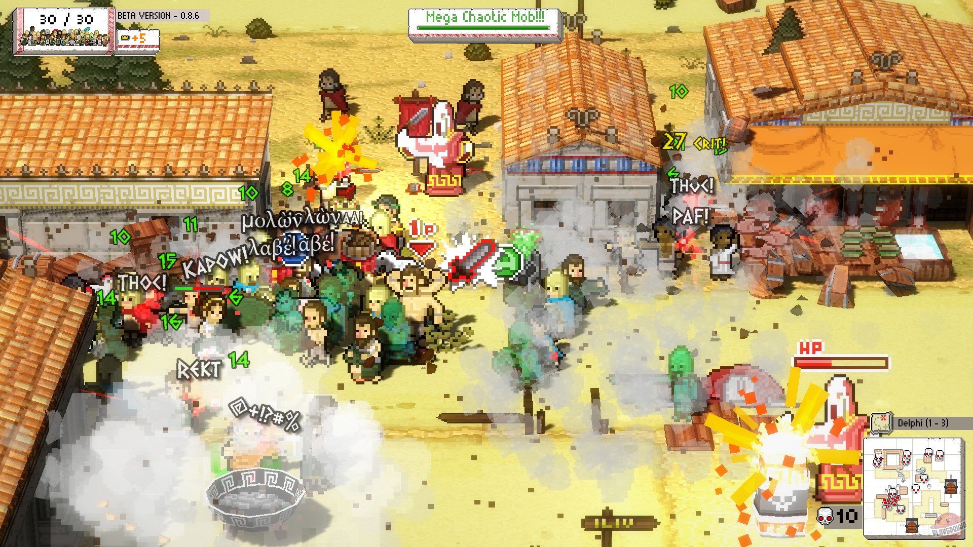 Скриншот из игры Okhlos: Omega - 54