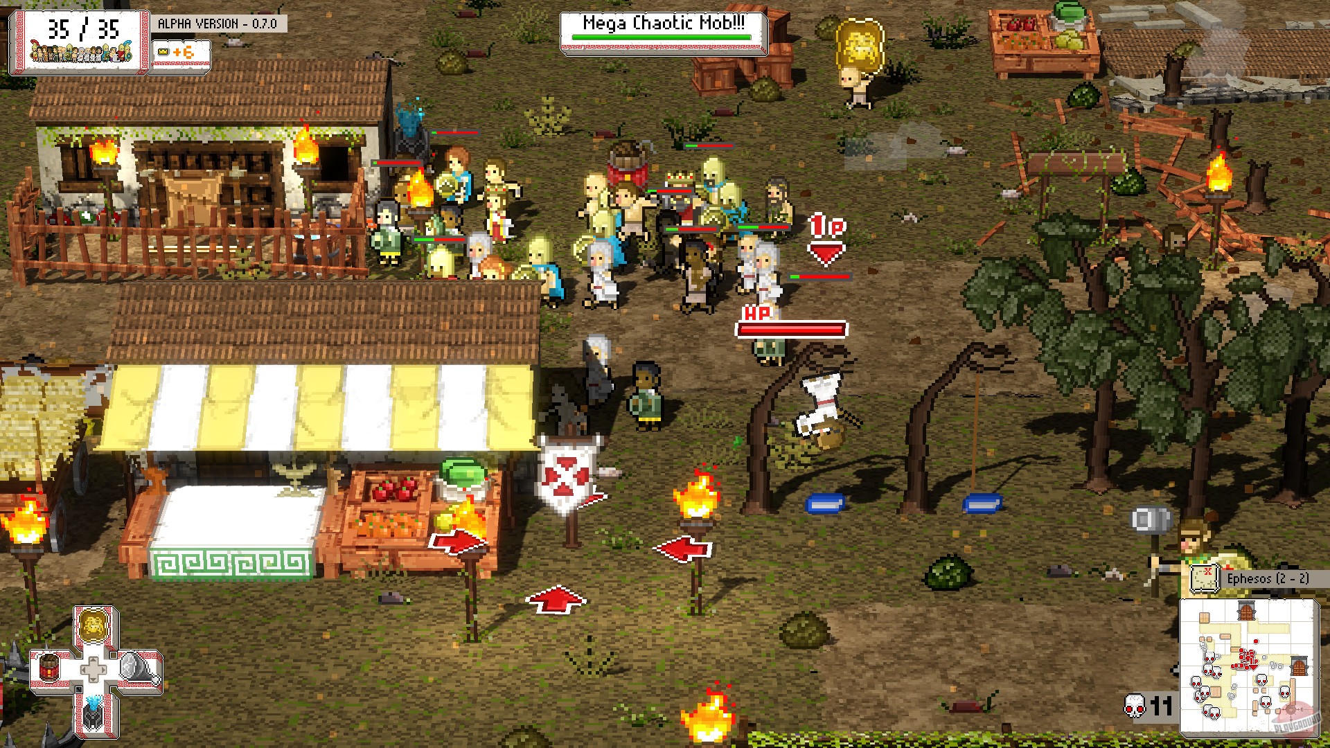 Скриншот из игры Okhlos: Omega - 20