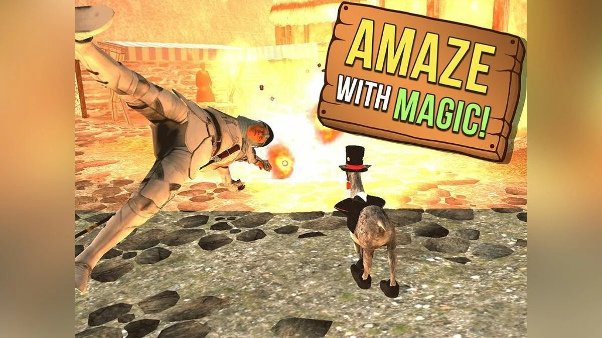 Скриншот из игры Goat MMO Simulator - 3