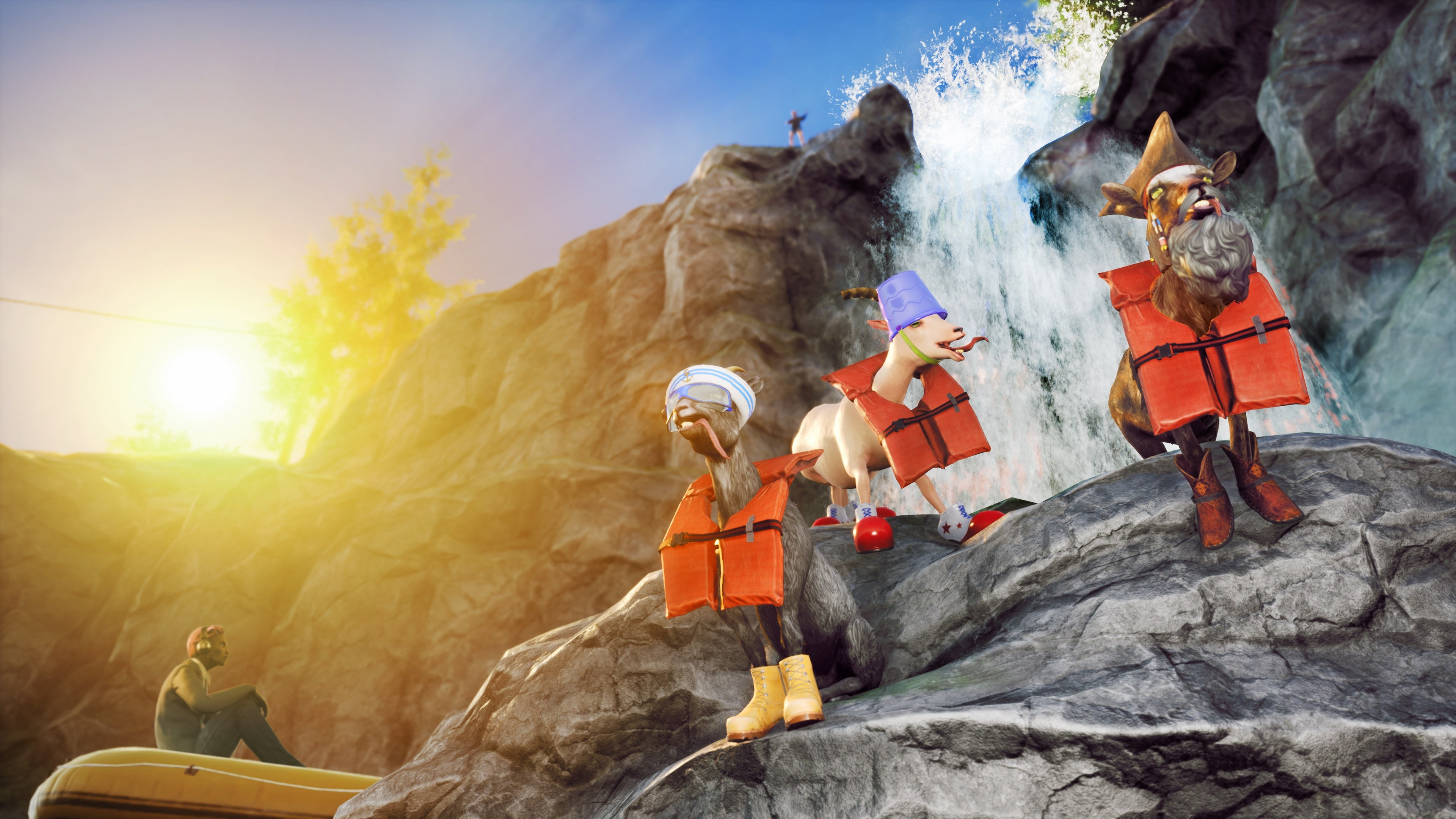 Скриншот из игры Goat Simulator 3 - 5