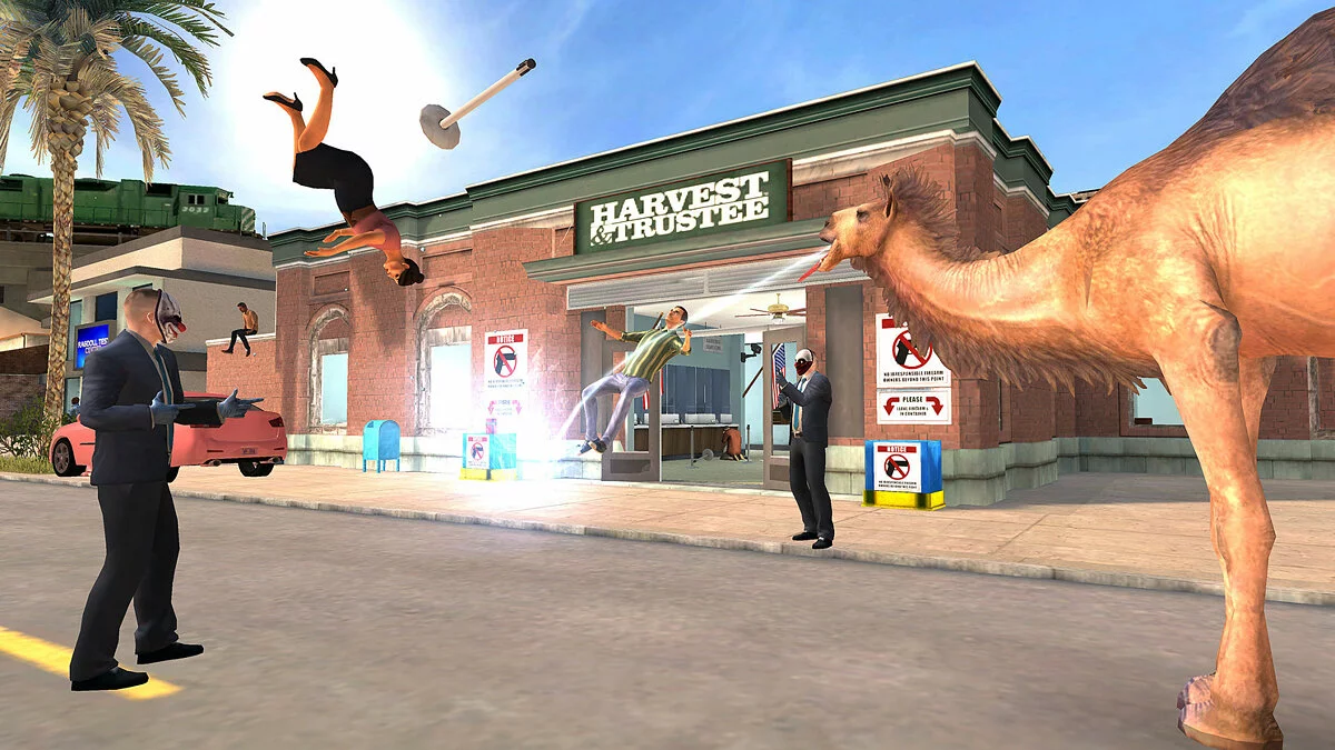 Скриншот из игры Goat Simulator Payday - 1