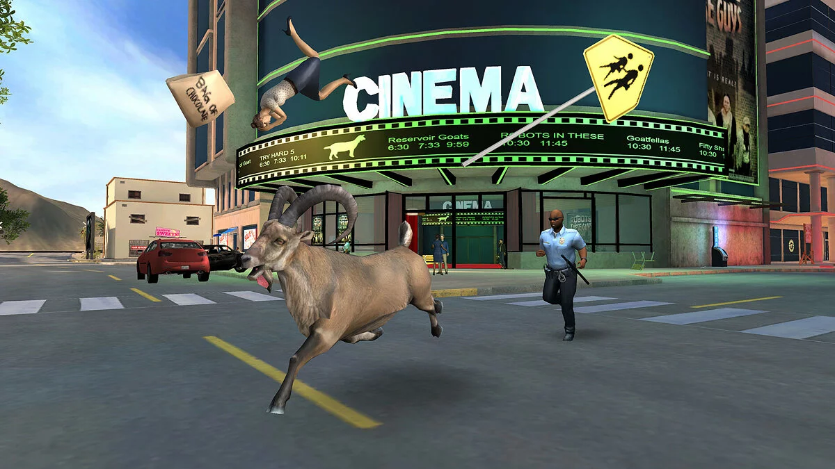 Скриншот из игры Goat Simulator Payday - 5