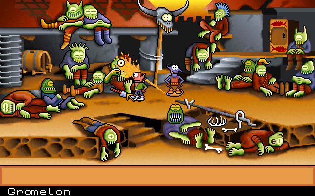 Скриншот из игры Gobliins 2: The Prince Buffoon - 2