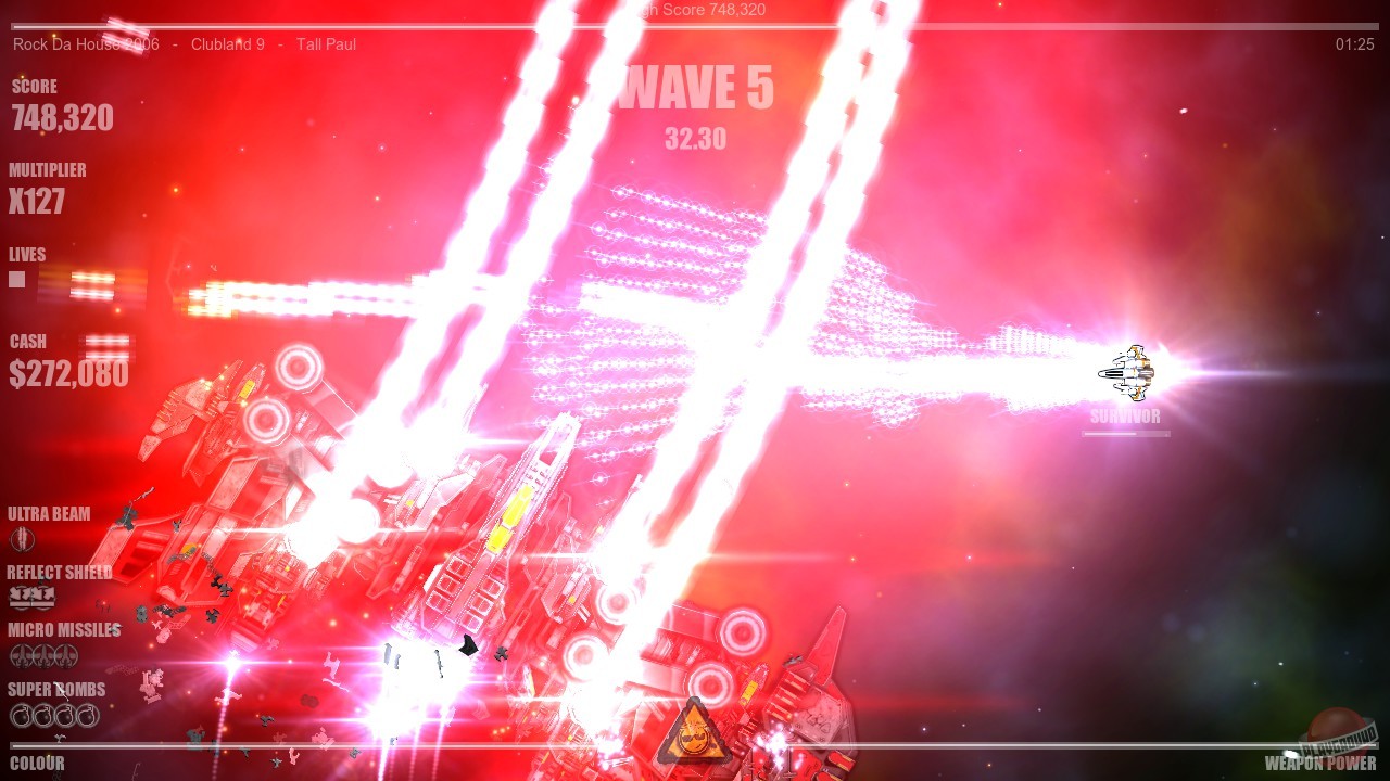 Скриншот из игры Beat Hazard 2 - 1