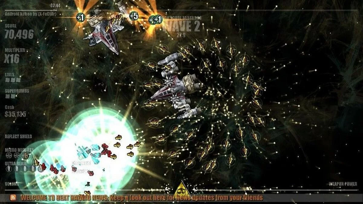 Скриншот из игры Beat Hazard Ultra  - 19