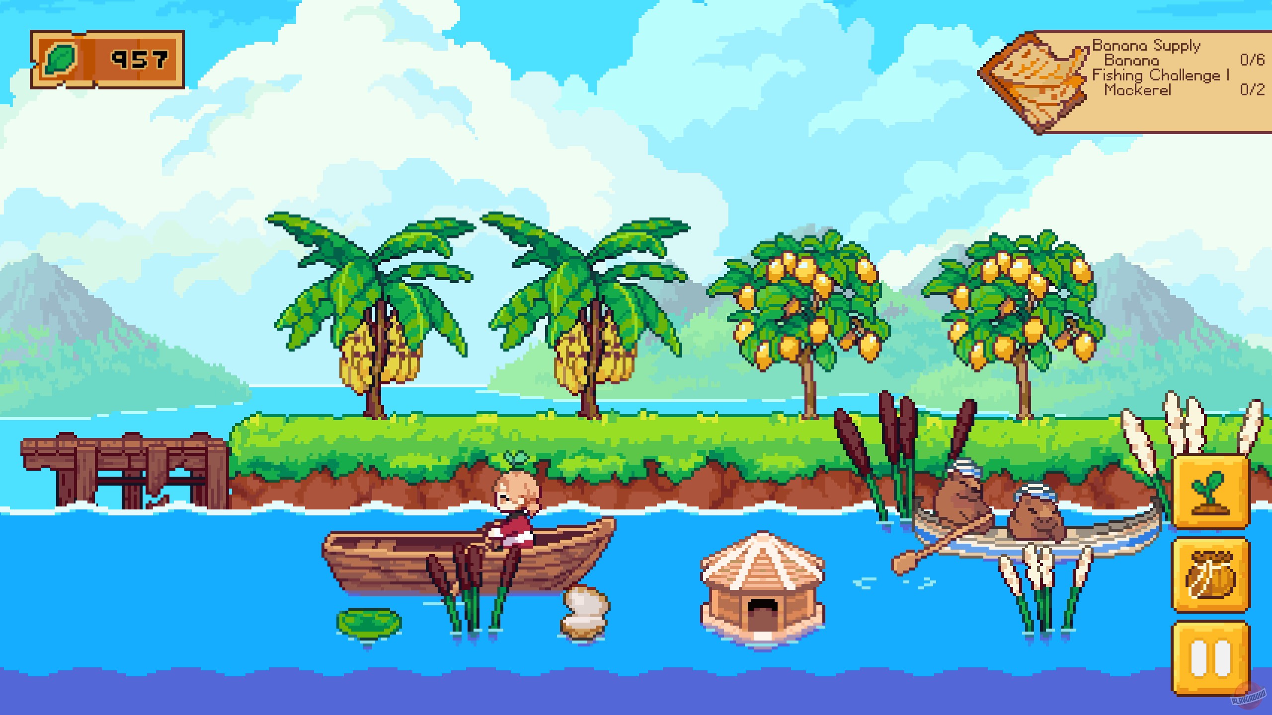 Скриншот из игры Luna's Fishing Garden - 8