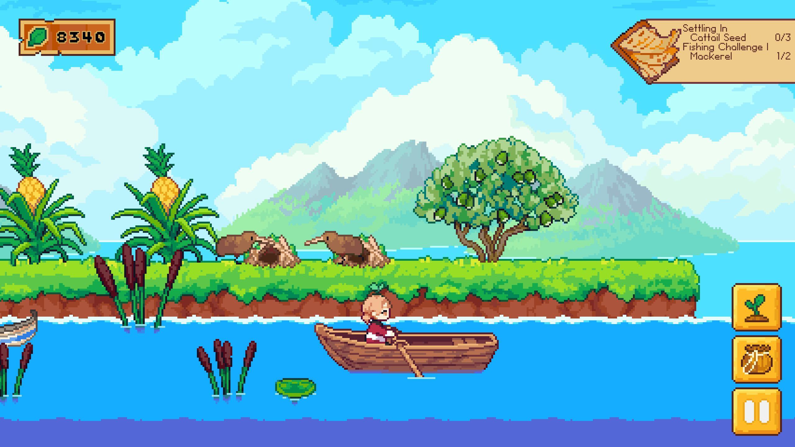 Скриншот из игры Luna's Fishing Garden - 25