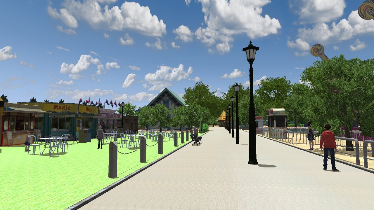 Скриншот из игры Rollercoaster Dreams - 11