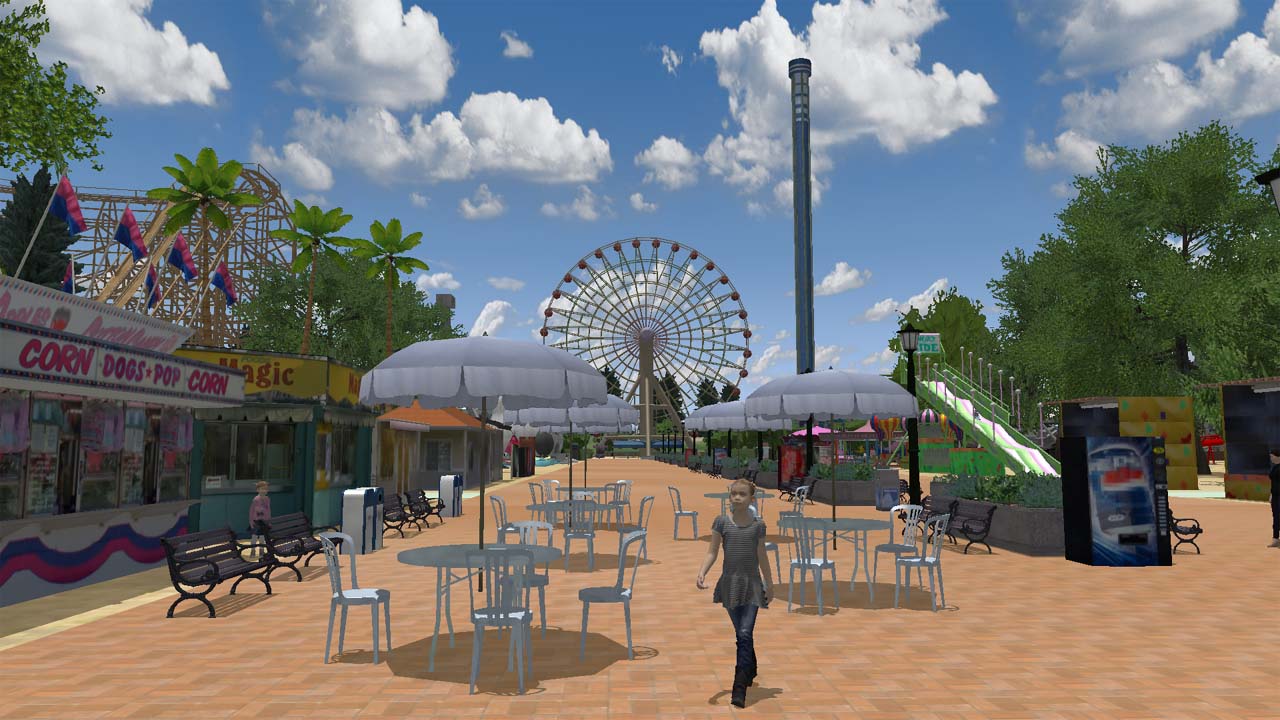 Скриншот из игры Rollercoaster Dreams - 4