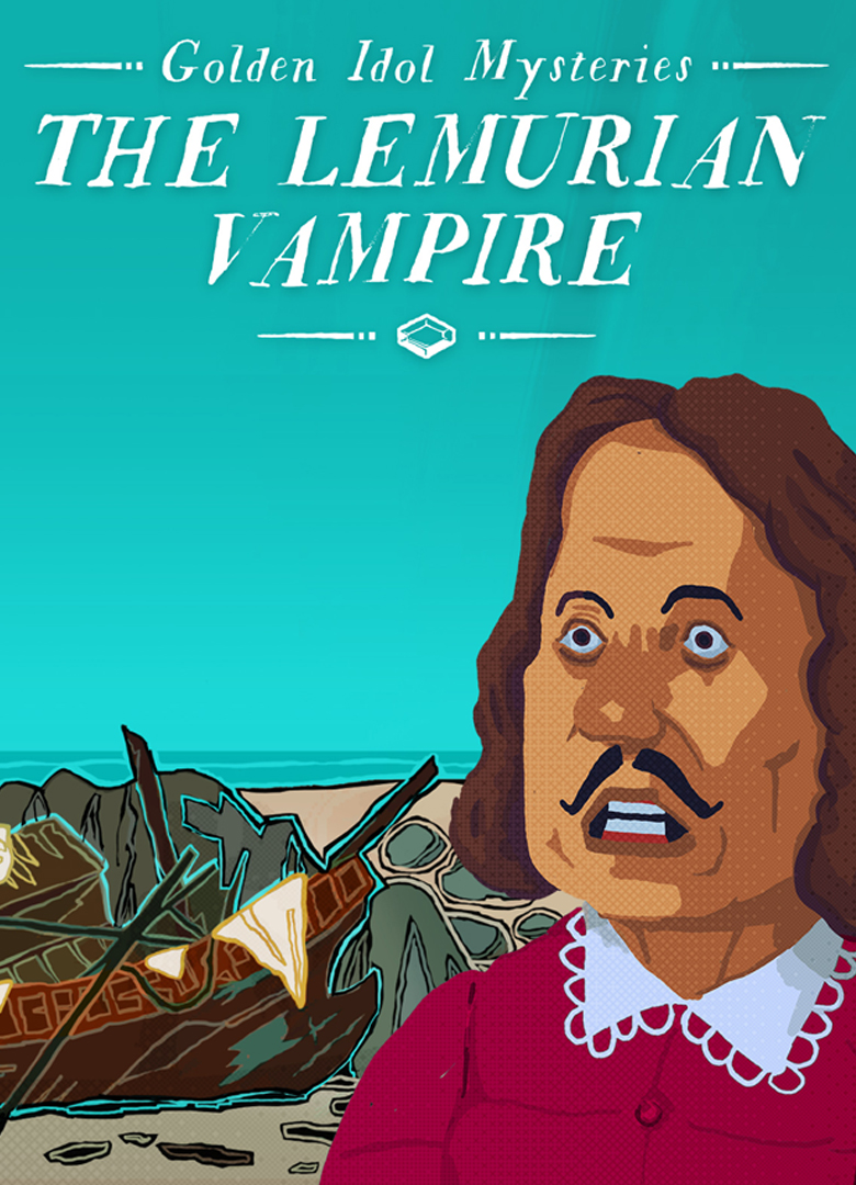 Обложка игры Golden Idol Mysteries: The Lemurian Vampire