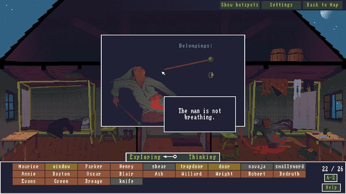 Скриншот из игры The Case of the Golden Idol - 5