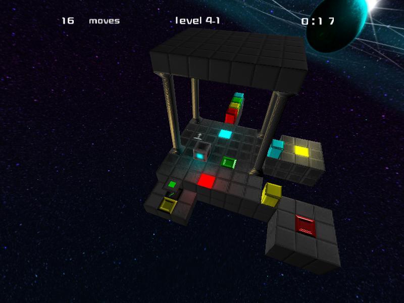 Скриншот из игры ColorCube - 2