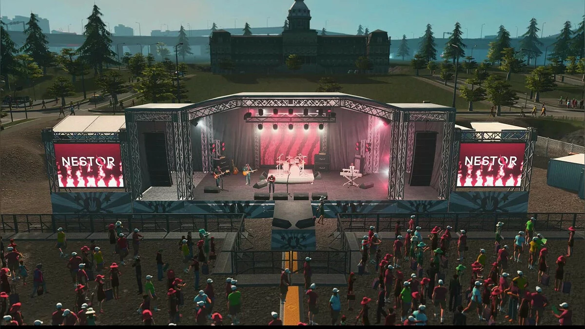 Скриншот из игры Cities: Skylines - Concerts - 4