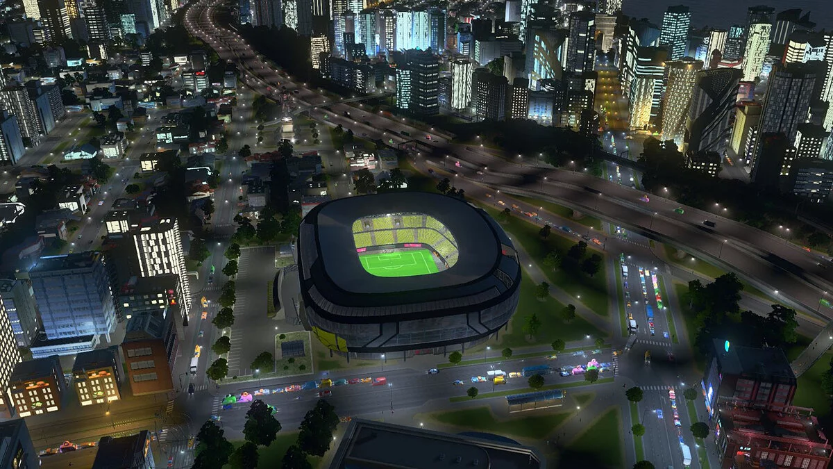 Скриншот из игры Cities: Skylines - Match Day - 3