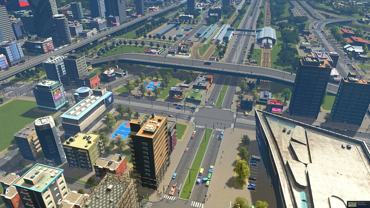Скриншот из игры Cities: Skylines - Sunset Harbor - 3