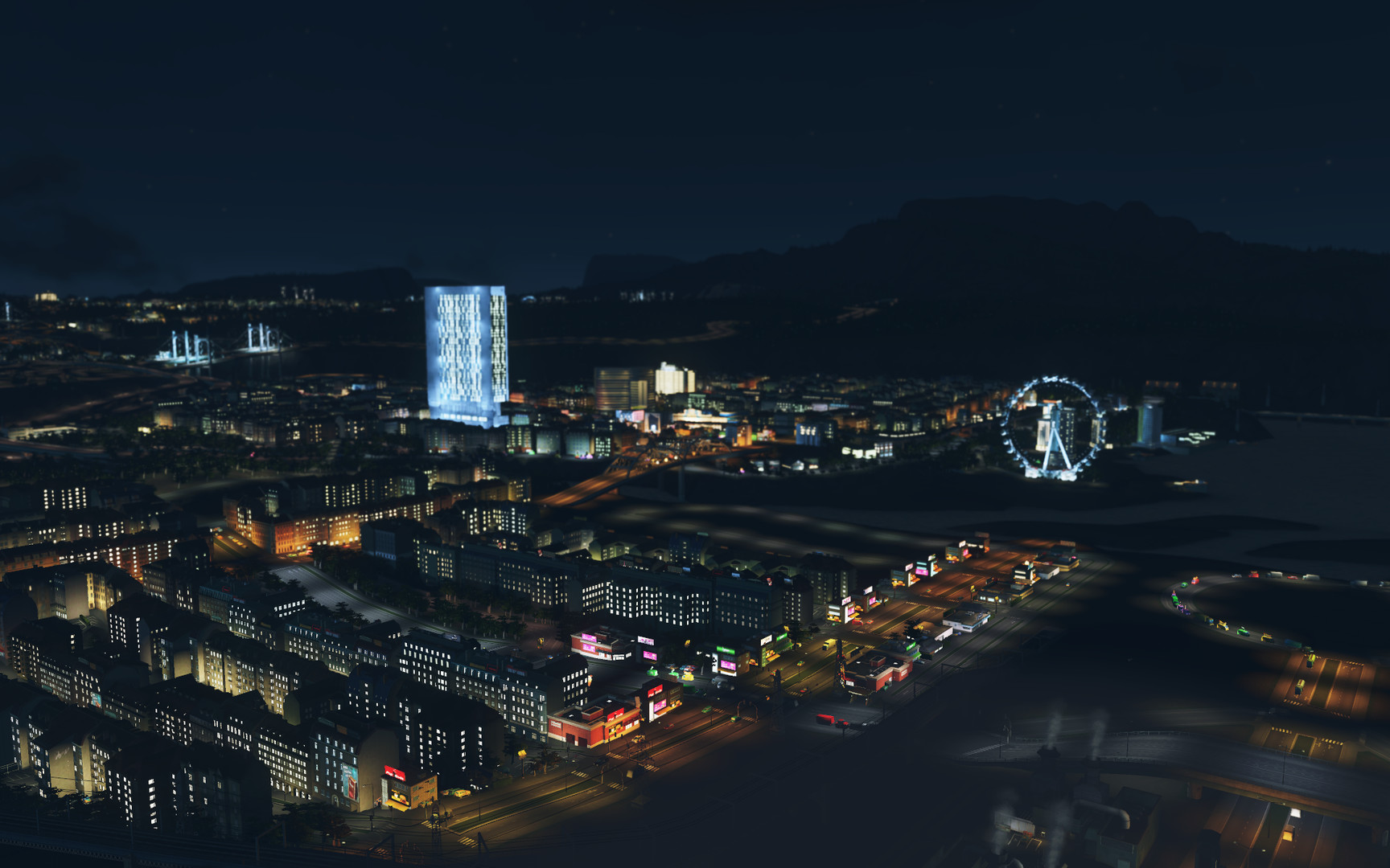 Скриншот из игры Cities: Skylines - After Dark - 1