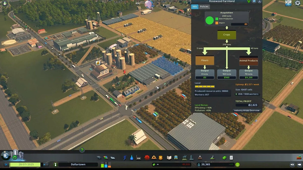 Скриншот из игры Cities: Skylines - Industries - 5