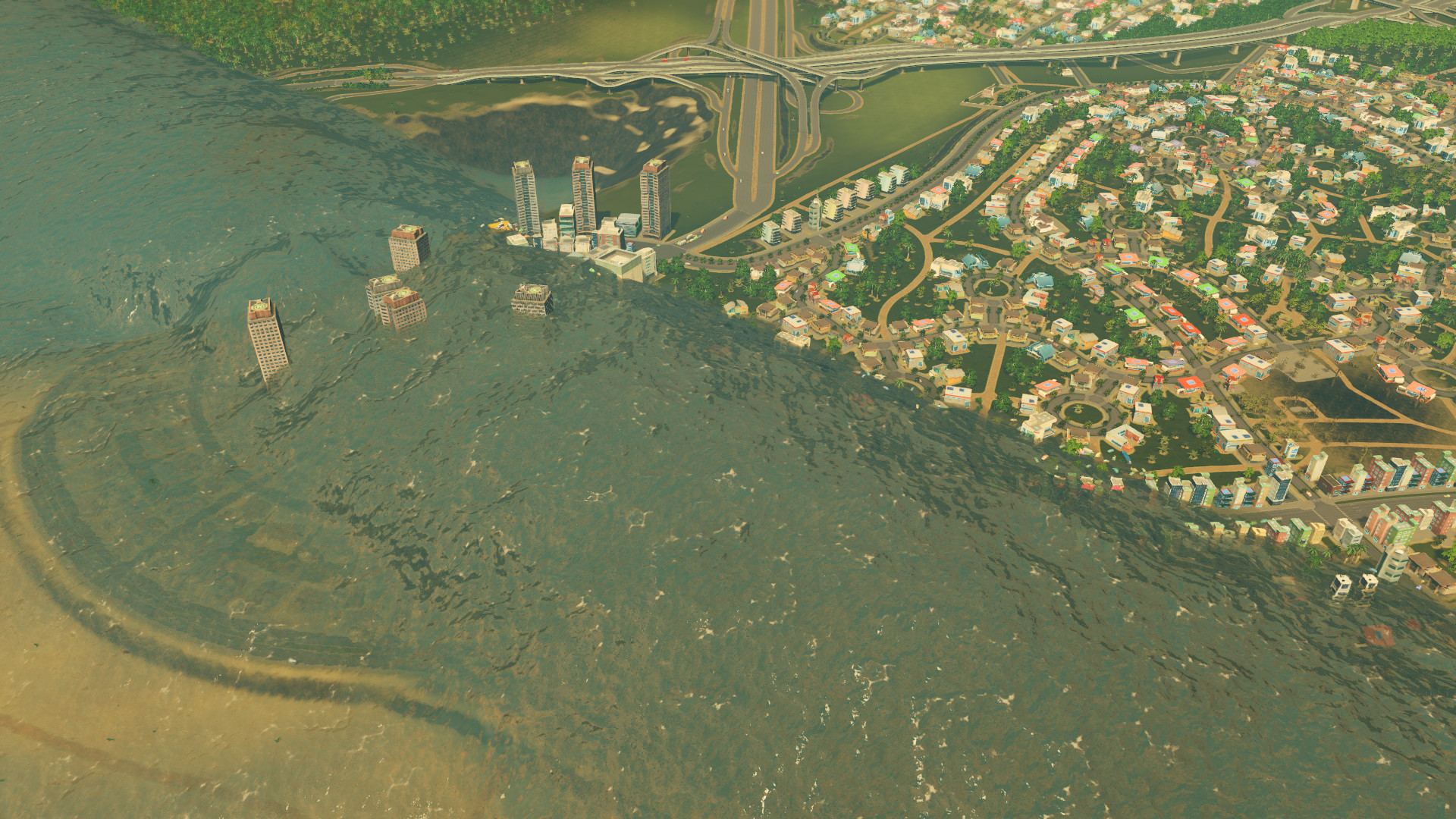 Скриншот из игры Cities: Skylines Natural Disasters - 13