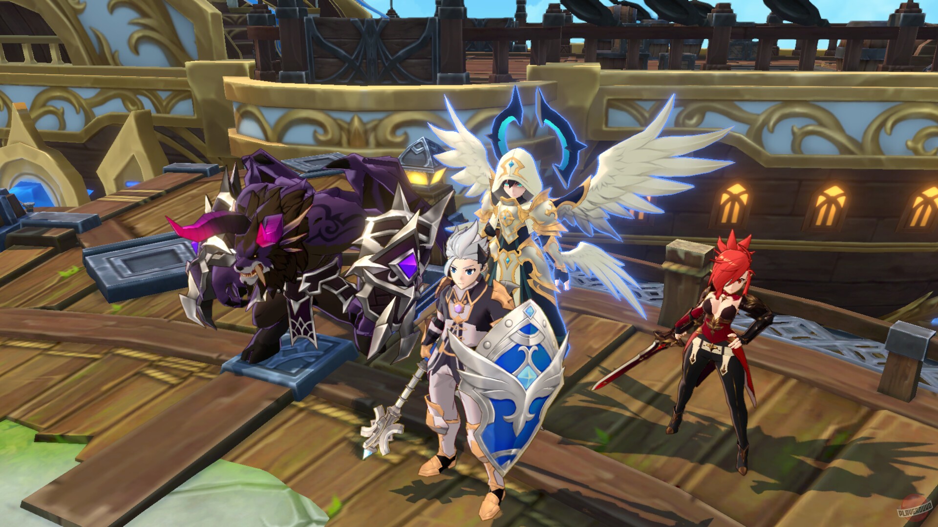 Скриншот из игры Summoners War: Chronicles - 1