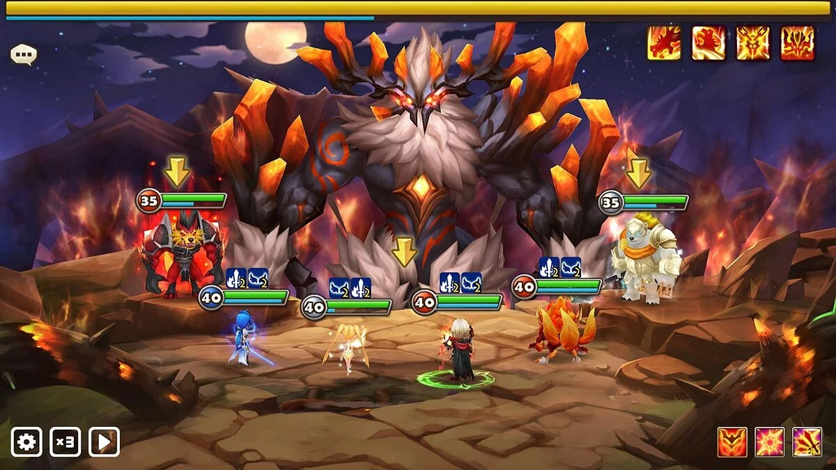 Скриншот из игры Summoners War: Sky Arena - 2