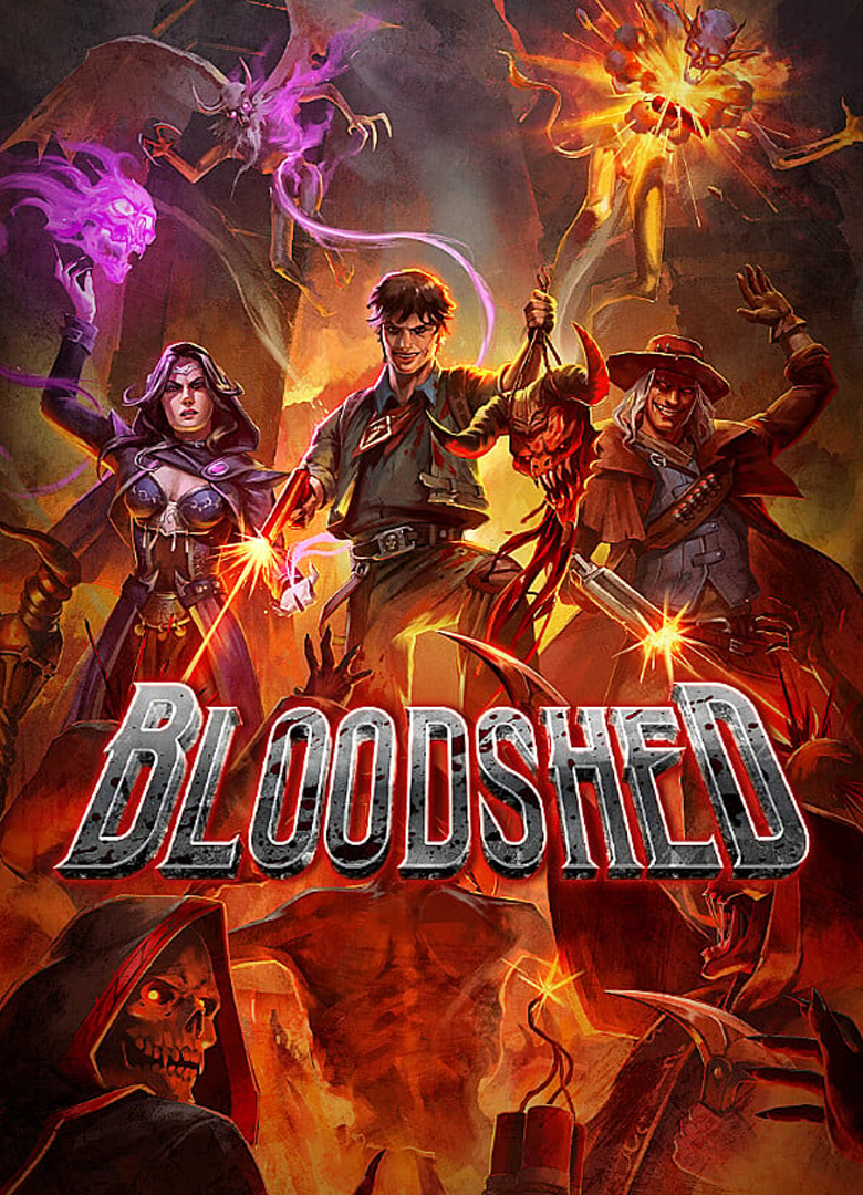 Обложка игры Bloodshed