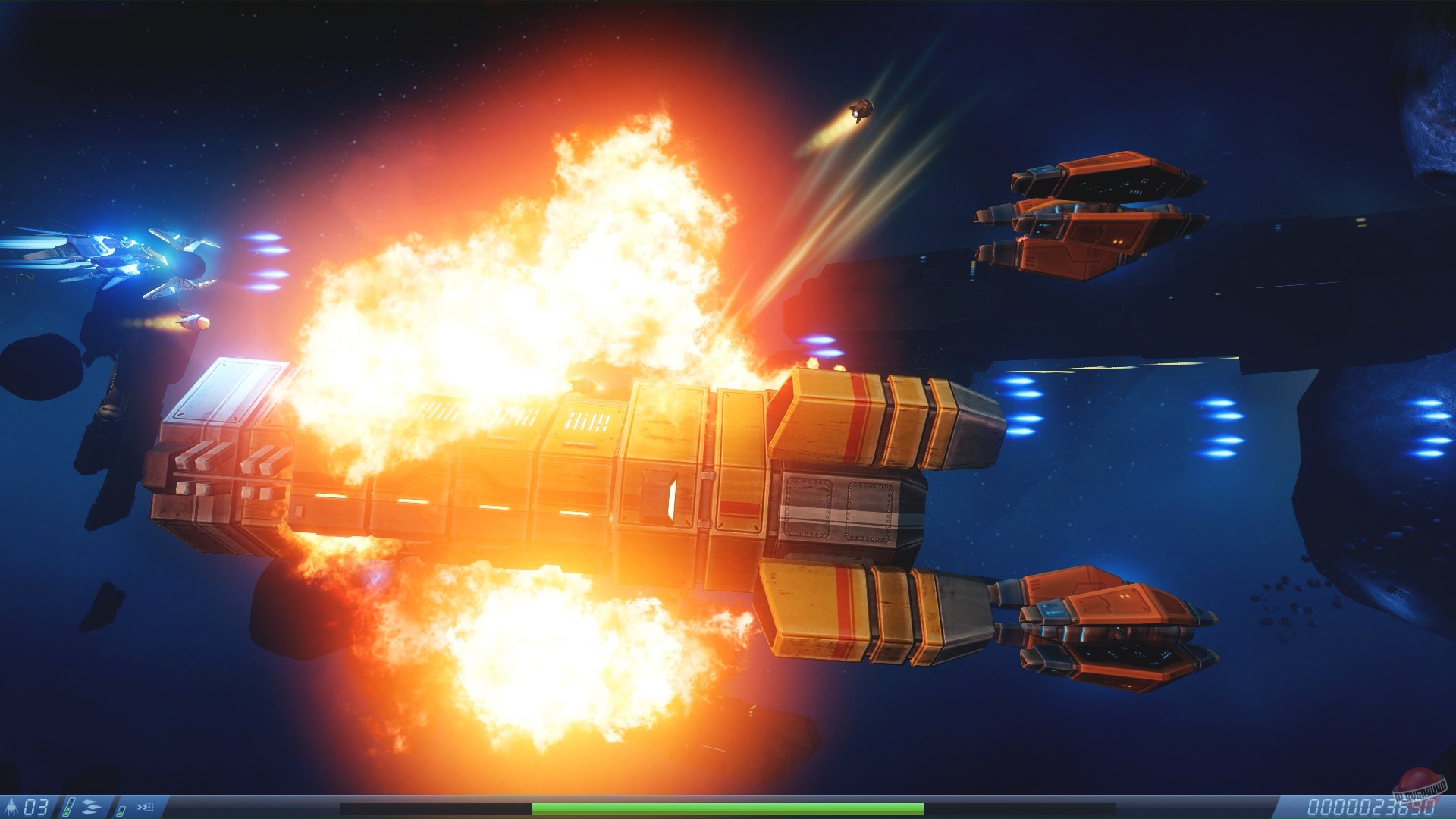 Скриншот из игры Rigid Force Alpha - 17