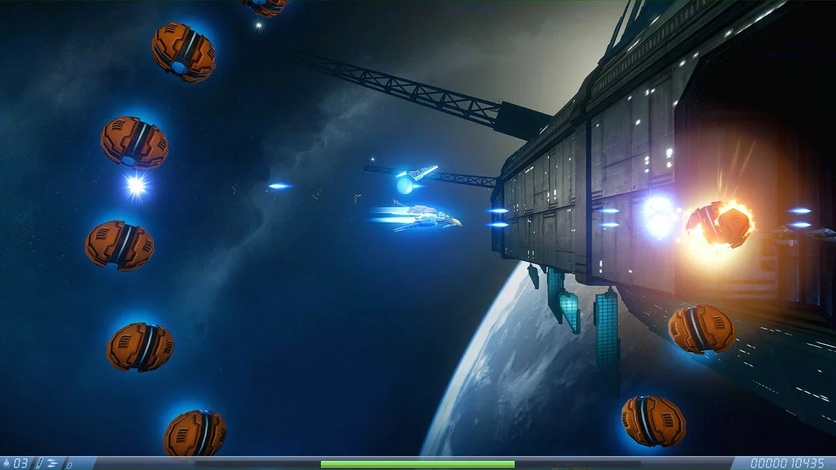 Скриншот из игры Rigid Force Alpha - 7