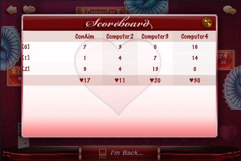 Скриншот из игры Hearts Online - 2