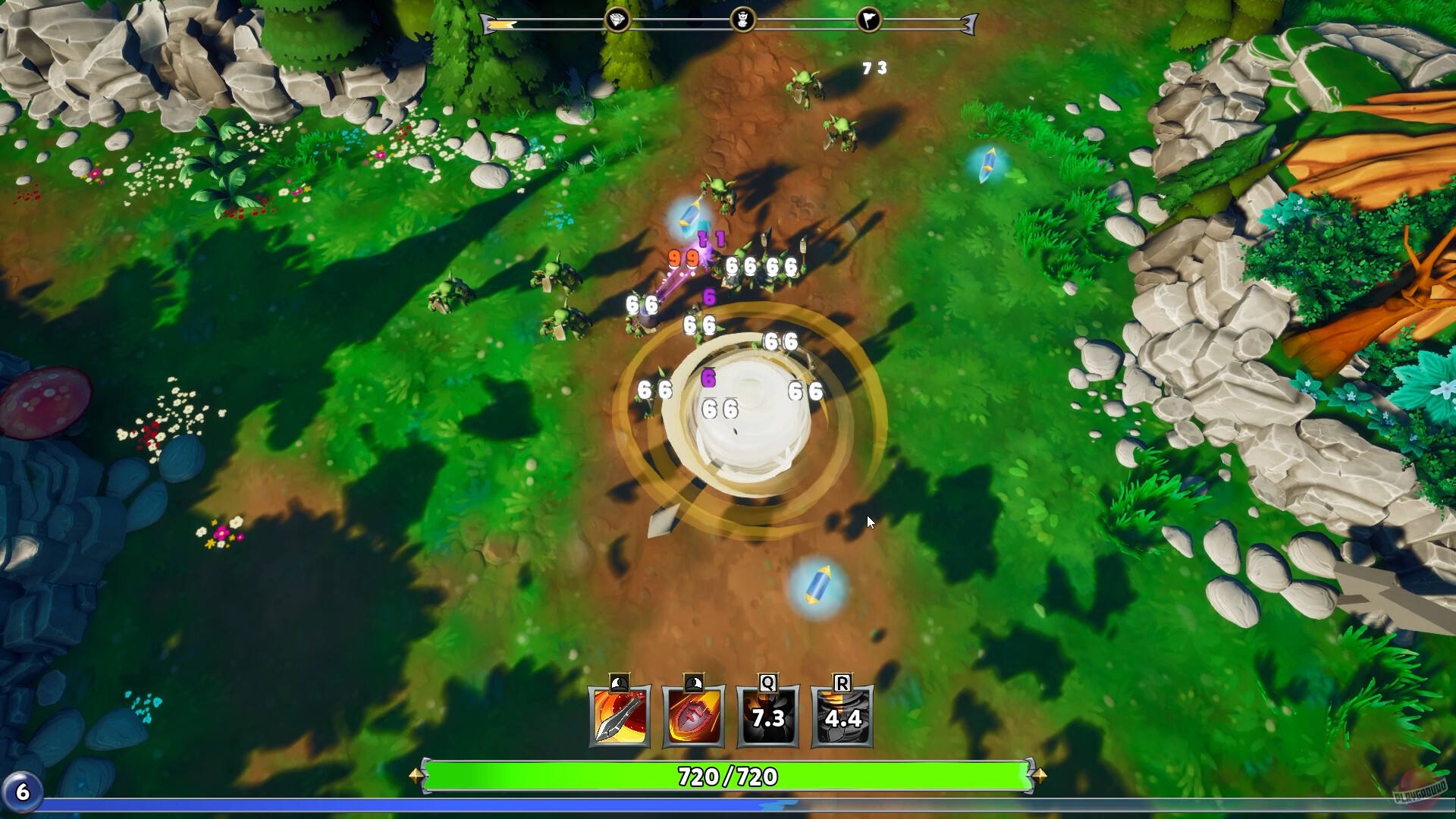 Скриншот из игры Defenders of Etheria - 1