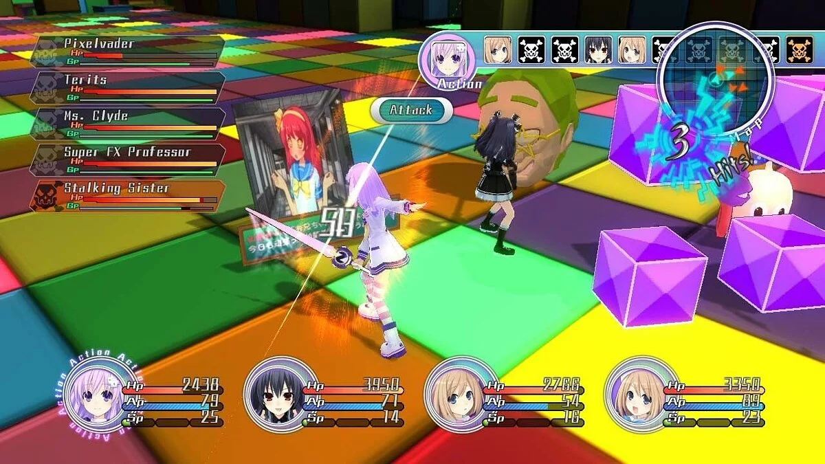 Скриншот из игры Hyperdimension Neptunia - 2