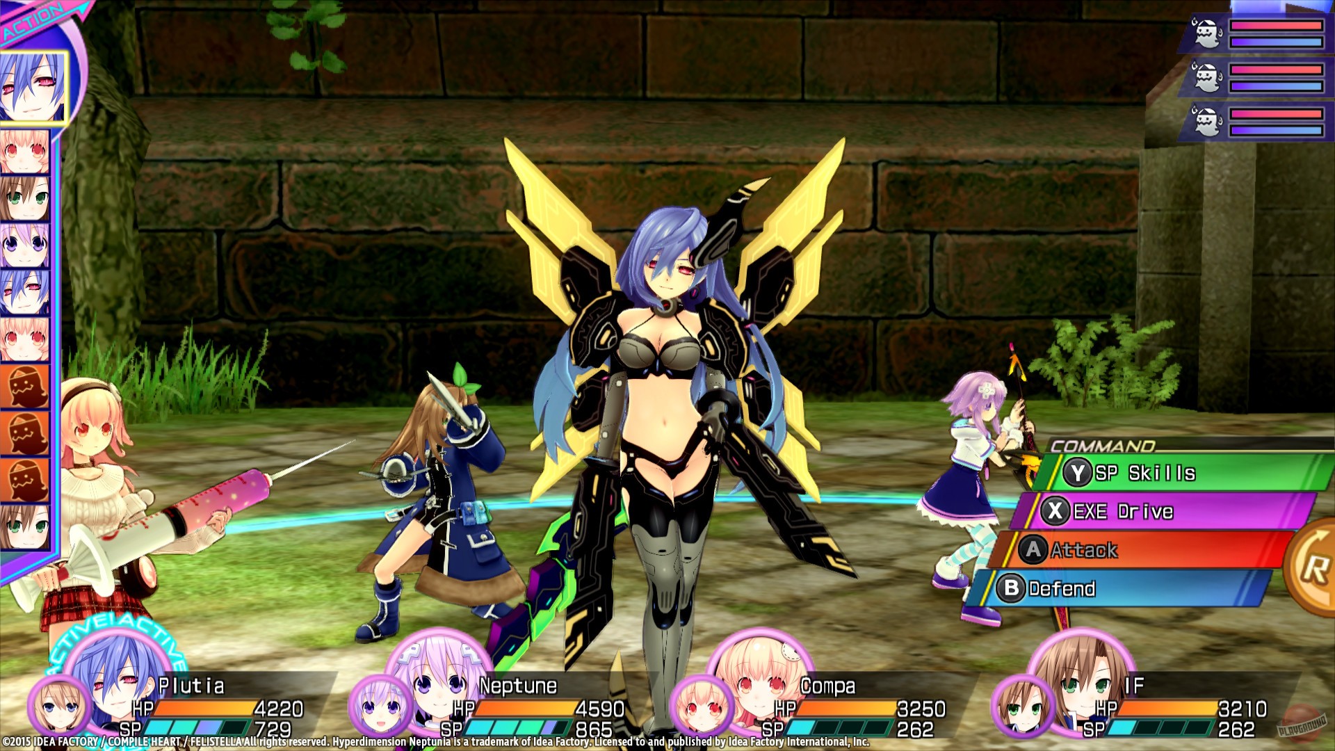 Скриншот из игры Hyperdimension Neptunia Victory - 5