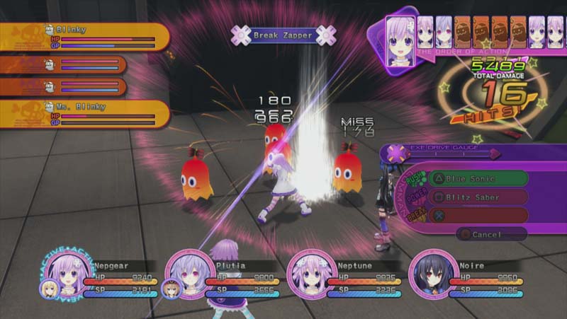 Скриншот из игры Hyperdimension Neptunia Victory - 205