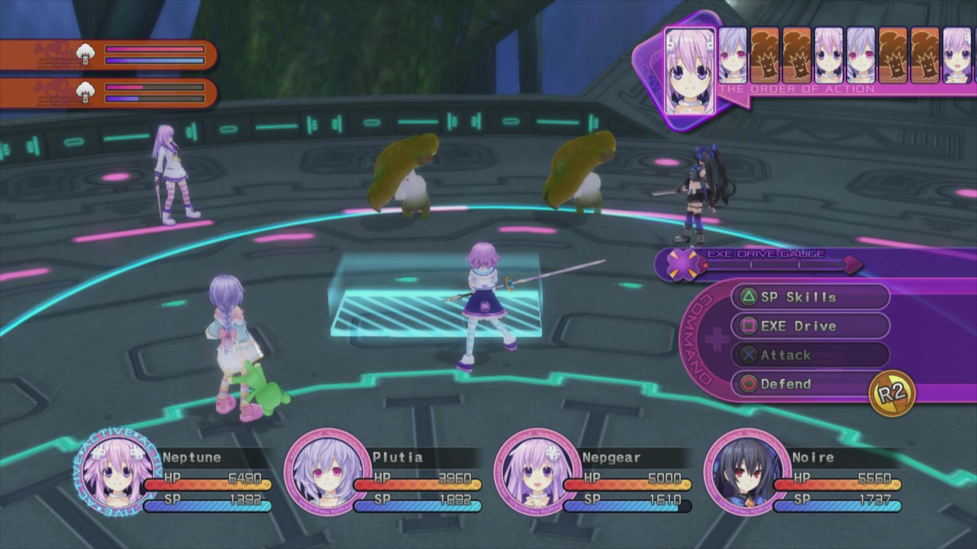 Скриншот из игры Hyperdimension Neptunia Victory - 138
