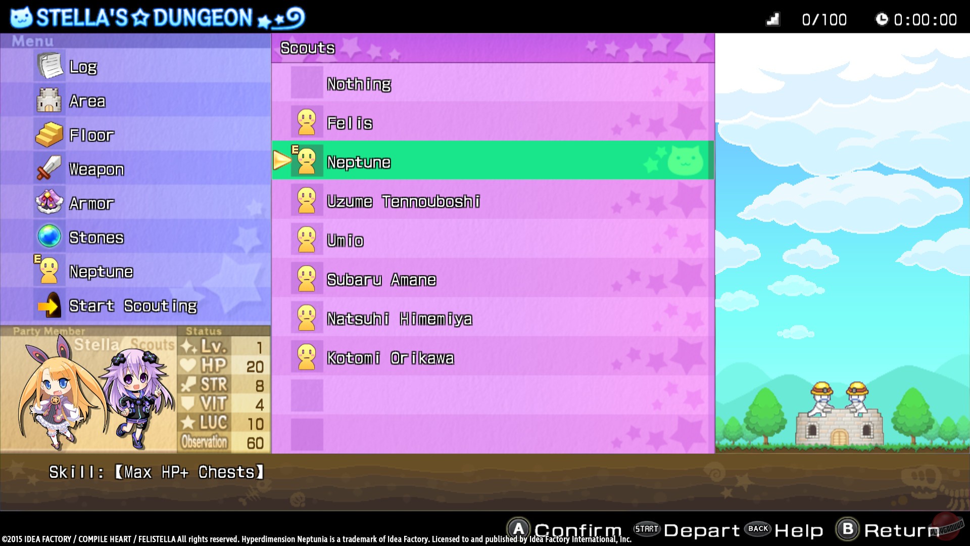 Скриншот из игры Hyperdimension Neptunia Victory - 20