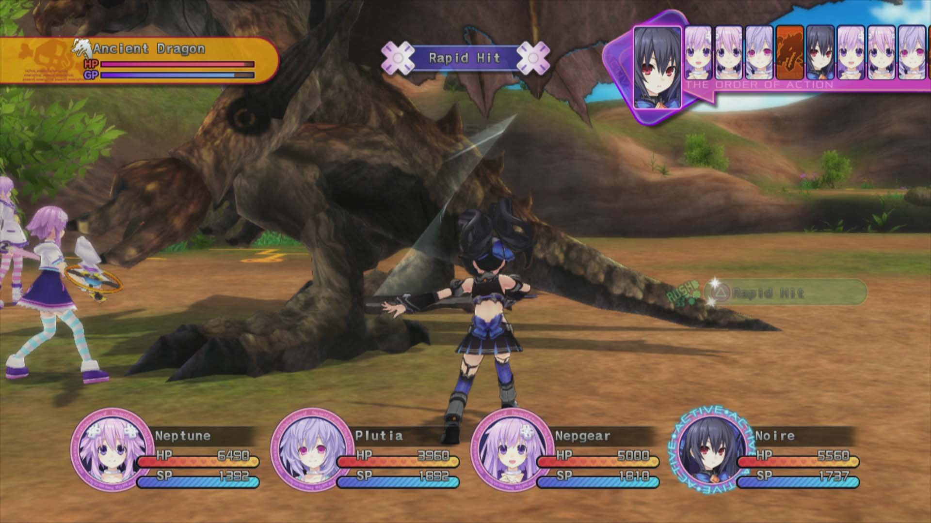 Скриншот из игры Hyperdimension Neptunia Victory - 103