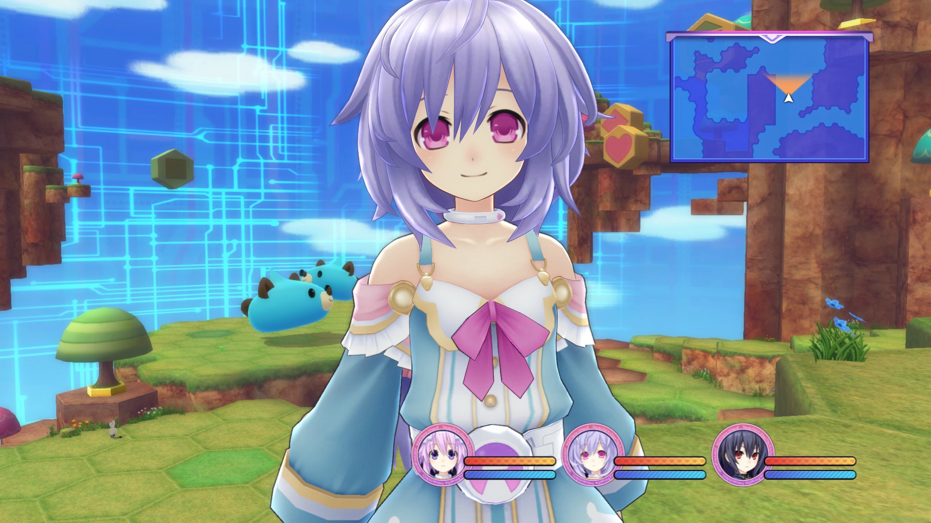Скриншот из игры Hyperdimension Neptunia Victory - 222