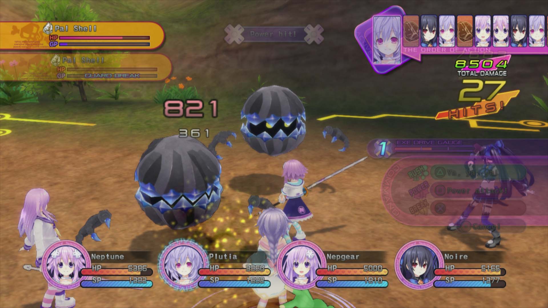 Скриншот из игры Hyperdimension Neptunia Victory - 6